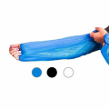 wholesale disposable plastic arm sleeve cover blue PE oversleeve